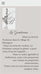 Mobile Screenshot of legentiane.fr